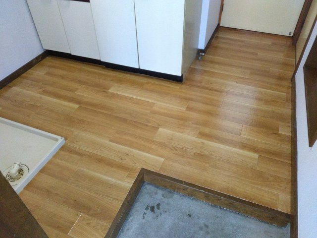 森久保ハイムの玄関