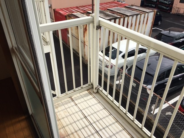 森久保ハイムのバルコニー|参考写真