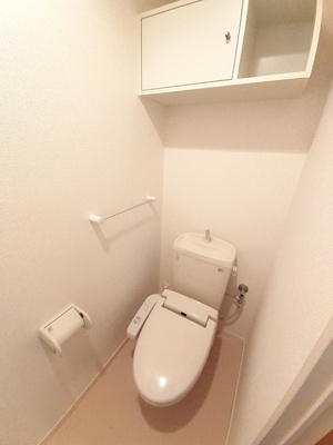 【トイレ】 | ラポール西大島 イースト | ゆったりとした空間のトイレです