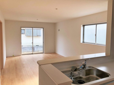 【キッチン】 | 【20万円ｷｬｯｼｭﾊﾞｯｸ対象物件】リナージュ生駒郡平群町西宮第2期全2棟2号棟 | 施工例写真