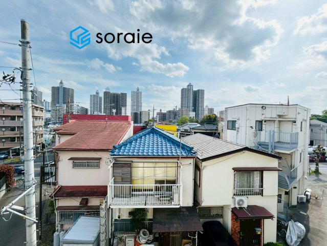 所沢市北有楽町3期　新築戸建の展望|令和8年4月14日撮影。
