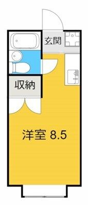 クレストコートＡ　　　刈谷市の賃貸はクラスホーム刈谷店の間取り