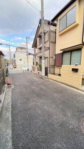 甲子園網引町の前面道路含む現地写真|前面道路