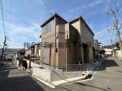 【前面道路含む現地写真】 | 神戸市垂水区乙木2丁目　新築戸建　仲介手数料無料！ | 前面道路含む現地写真です