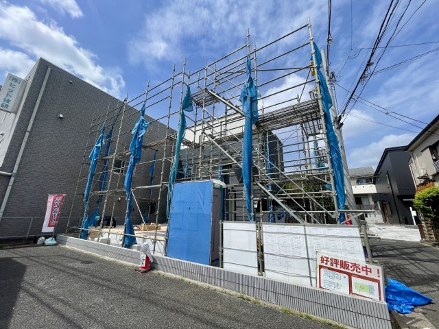 練馬区石神井台4丁目　間口7ｍ×整形地　新築戸建限定1棟の外観|2026年4月撮影