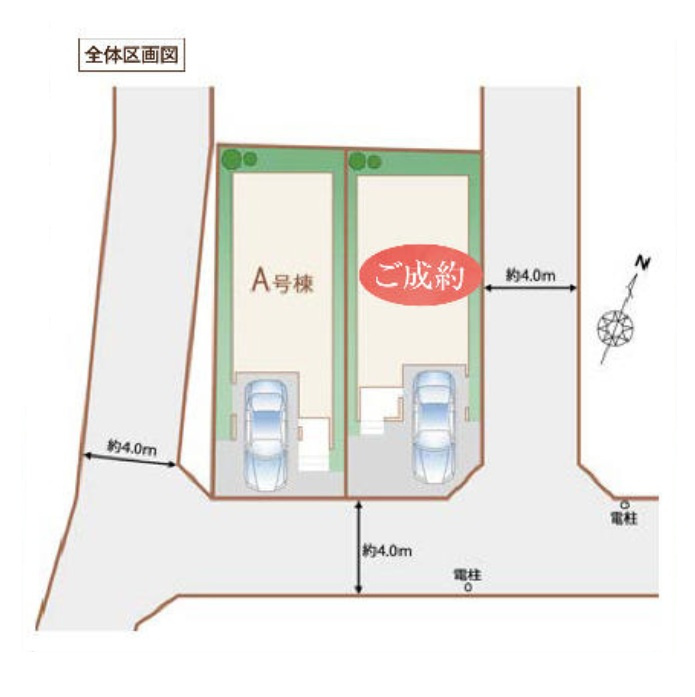 杉並区荻窪1丁目　 新築戸建の区画図|区画図

現地ご見学希望・資料請求などお気軽にお問い合わせ下さい！
03-5990-5201