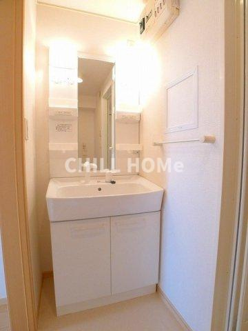 トランキル　リューの洗面所|当社、チルホームのHPもご覧ください(^^)/物件情報多数♪