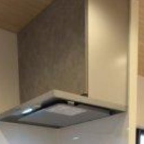 ダイヤパレスワンダースケープのキッチン|換気扇も新しくなりました。