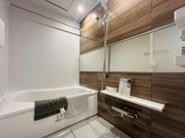 ダイヤパレスワンダースケープの浴室|追い焚き・浴室乾燥機付きユニットバスです。