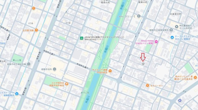姫路市庄田第1（全1棟）1号棟の地図