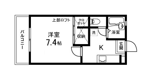 ヴィラ・SSの間取り