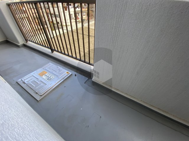 ルミエール織田のバルコニー