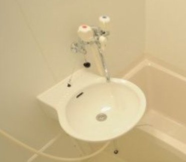 【洗面所】 | レオパレスＲＩＶＥＲＳＩＤＥ・Ｍ