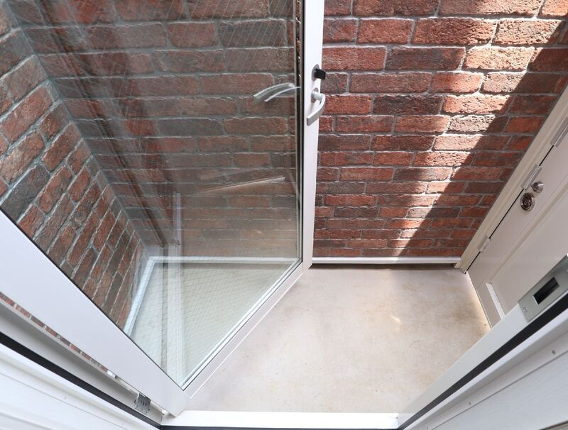 クレ・ドゥ・レスポワールのバルコニー