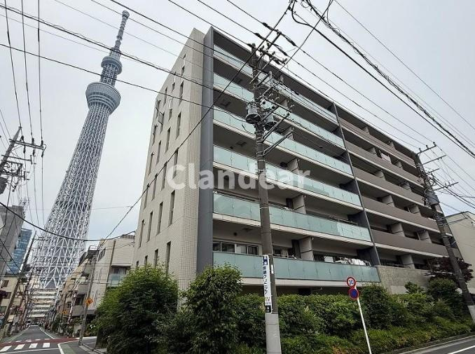 イニシア墨田押上の外観|ドキドキの新生活も、安心してスタート。ぴったりの住まいを見つけませんか？クランディアが一緒に住まい選びをサポートします‼　まずは、お気軽にお問合せください　＃クランディア