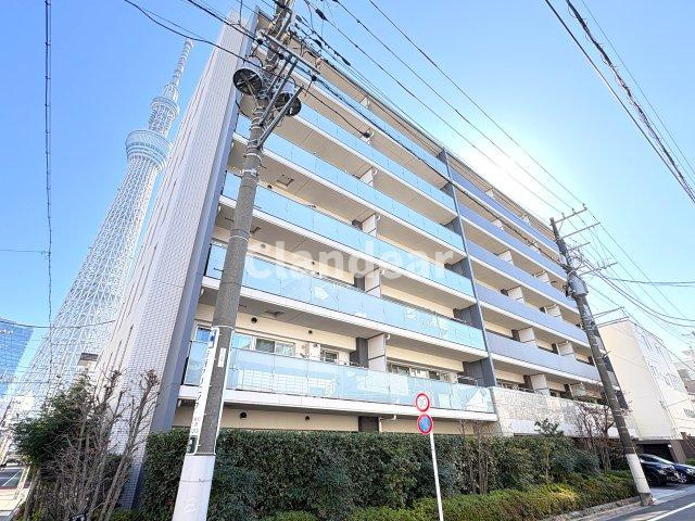 イニシア墨田押上の外観|ドキドキの新生活も、安心してスタート。ぴったりの住まいを見つけませんか？クランディアが一緒に住まい選びをサポートします‼　まずは、お気軽にお問合せください　＃クランディア