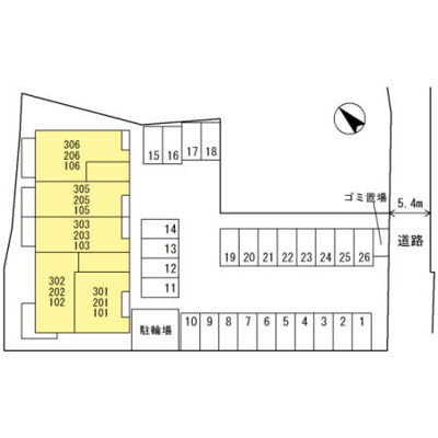 【区画図】 | エミネンス久米田
