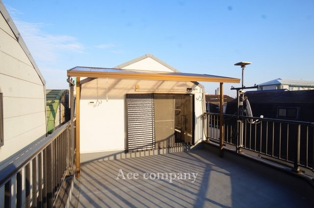 【バルコニー】 | 平野区西脇4丁目 | 4階、ルーフバルコニー付きです☆