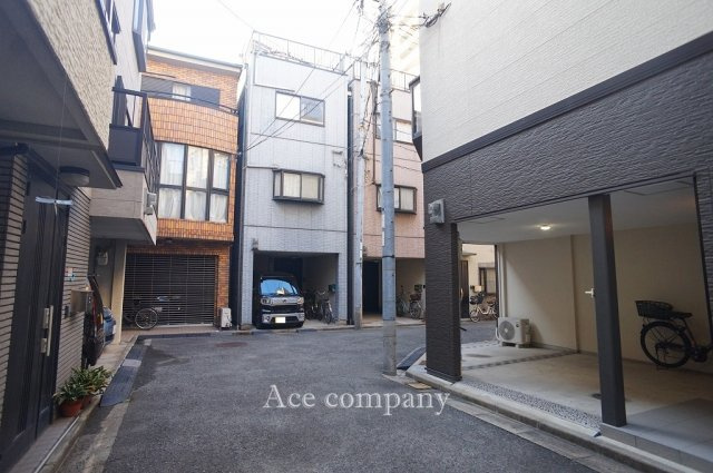 【前面道路含む現地写真】 | 平野区西脇4丁目 | 南西角地☆【前面道路：南側幅員4ｍ×西側幅員4ｍ】