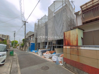 【前面道路含む現地写真】 | 名古屋市西区坂井戸町153【仲介手数料無料】新築一戸建て　1号棟