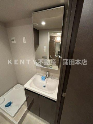 【洗面所】 | レジディア蒲田プレイス | ゆったりとスペースのある洗面所