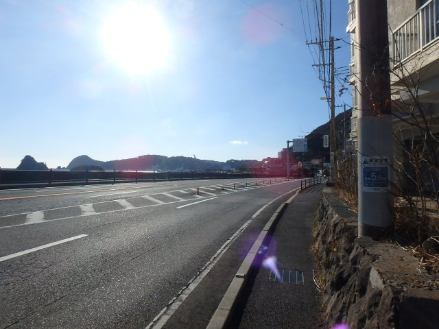 S1704G　柿崎売地の前面道路含む現地写真