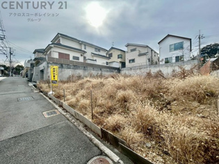 宝塚市寿楽荘売り土地の外観