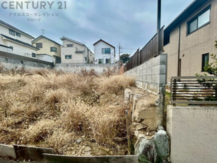 宝塚市寿楽荘売り土地の外観