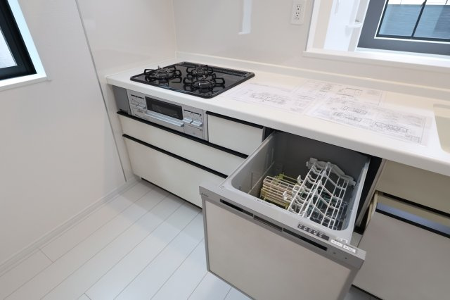 《仲介手数料無料》南区文蔵５丁目8-1新築一戸建てサニータウンのキッチン