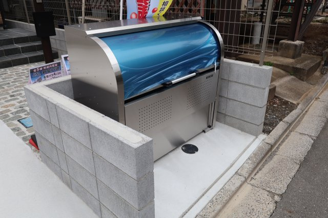 《仲介手数料無料》南区文蔵５丁目8-1新築一戸建てサニータウンのその他|ゴミ置場はA号棟の前にあります