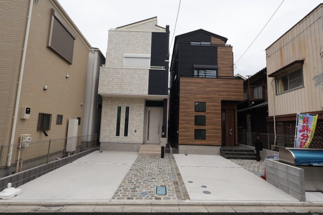 《仲介手数料無料》南区文蔵５丁目8-1新築一戸建てサニータウンの外観