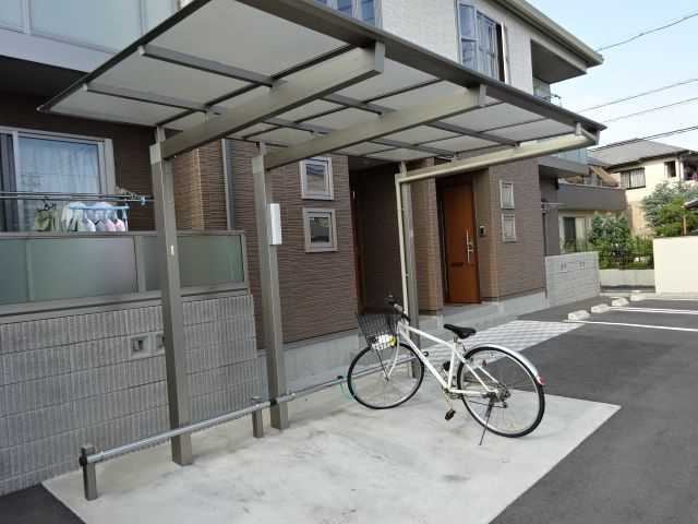 ベルブランシュのその他共用部分|自転車置き場