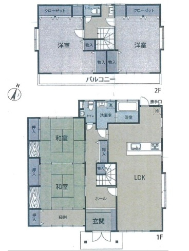 【間取り】 | 川越市神明町 | ４LDK