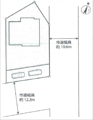 【区画図】 | 川越市神明町 | 全1棟