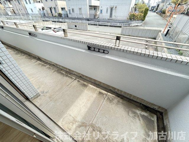 グレース蓮池のバルコニー|14号室参照