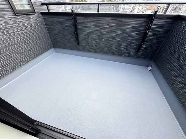 【バルコニー】 | ふじみ野市駒西1丁目　新築一戸建住宅　全1棟　(ふじみ野店) | 【3階バルコニー】
陽当り良好な南面バルコニーです！
