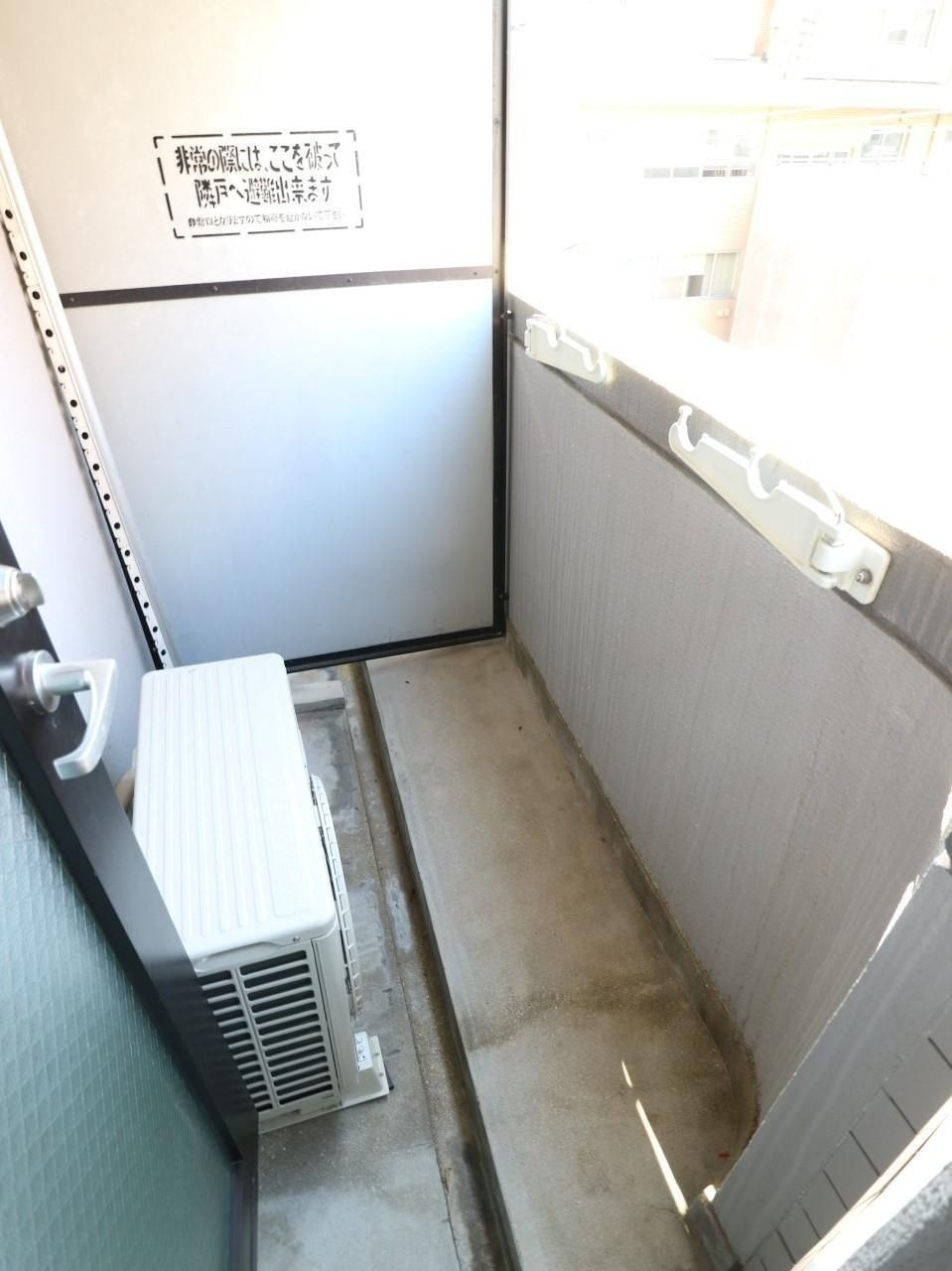 福岡市博多区住吉３丁目の賃貸マンションのバルコニー