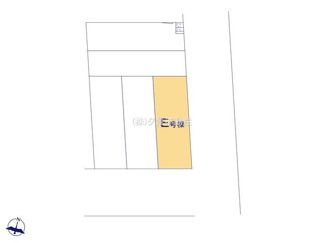 《仲介手数料無料》南区文蔵５丁目8-1新築一戸建てサニータウンの区画図