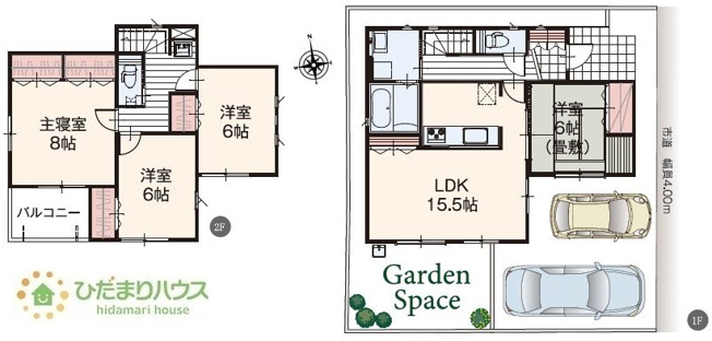 【間取り】 | 我孫子市湖北台3丁目25-P1　新築戸建 | たっぷりの陽光と心地よい風が舞い込む住まい♪