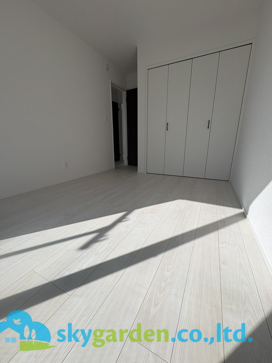 茅ヶ崎市浜之郷7期　新築戸建1棟の洋室|きれいな洋室です