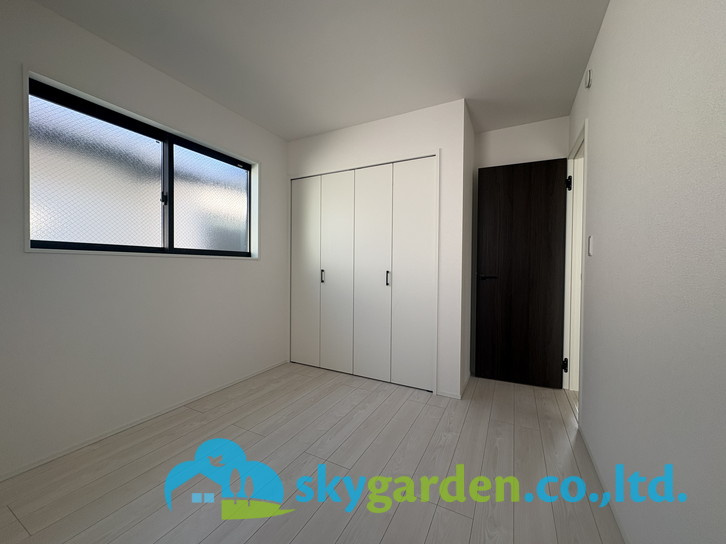 茅ヶ崎市浜之郷7期　新築戸建1棟の洋室|個人の部屋や寝室として使える洋室です