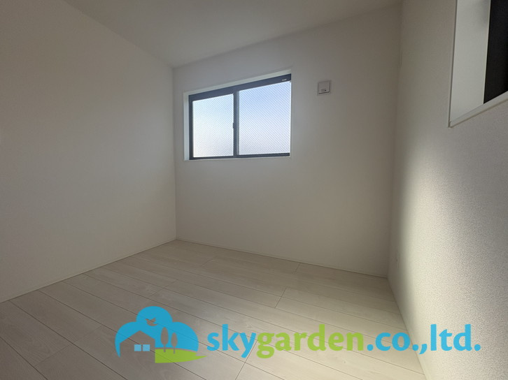 茅ヶ崎市浜之郷7期　新築戸建1棟の子供部屋|ゆったりした子供部屋です