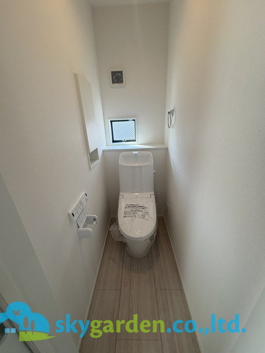 茅ヶ崎市浜之郷7期　新築戸建1棟のトイレ|トイレも気になるポイント