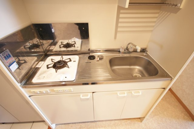 アッシュ宝塚（女性専用マンション）のキッチン|キッチンでお料理をお楽しみください