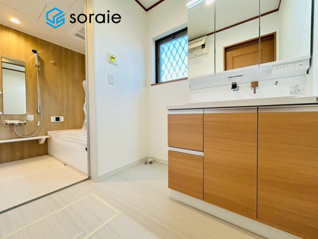 川越市仙波町四丁目　中古戸建の脱衣所|2/13　撮影