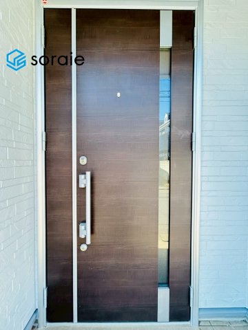 川越市仙波町四丁目　中古戸建の玄関|2/13　撮影