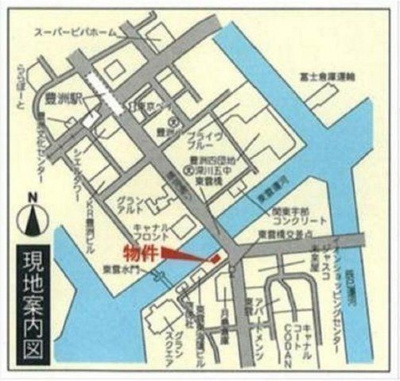 【地図】 | プロスペクト東雲橋