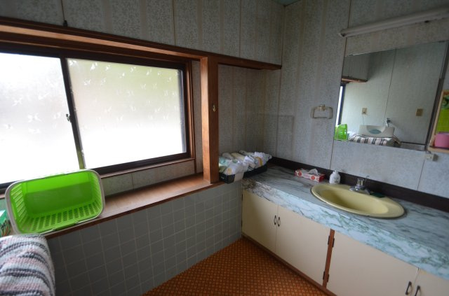 中古住宅（門司区黒川西）の脱衣所|広いです。