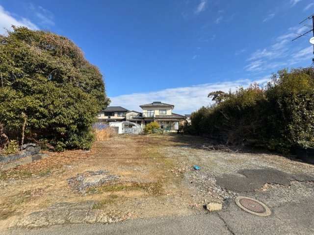 宇城市不知火町高良の売地の外観