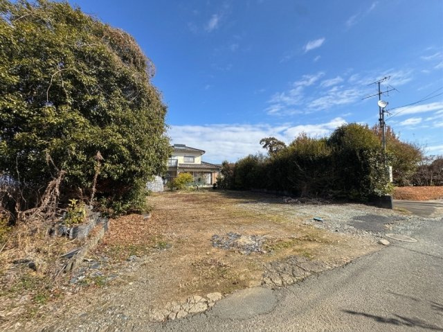 宇城市不知火町高良の売地の外観